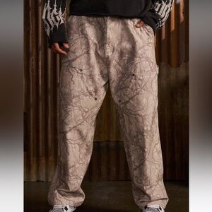 2059 - CARPENTER TREE CAMO JEANS - TAN